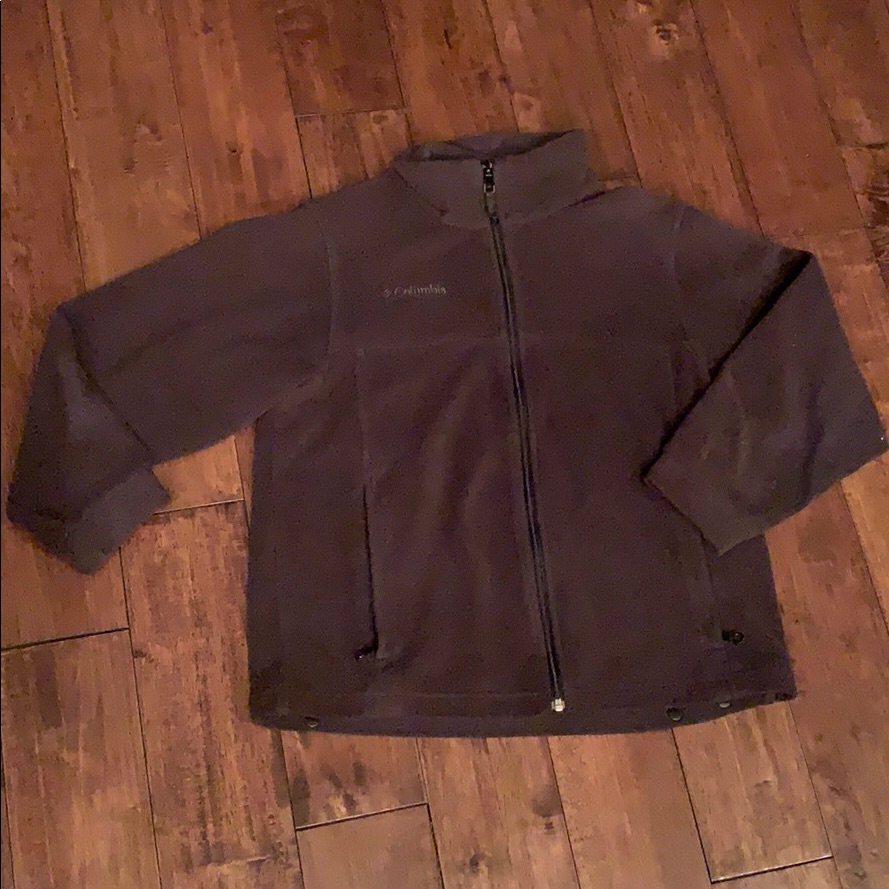 Boys Columbia Brand Fleece Jacket Size 10/12